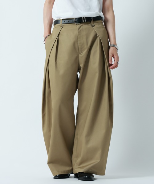 RAGEBLUE（レイジブルー） スラックス SMART INTUCK WIDE CHINO SLACKS