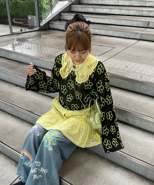 HELLO.SANFRANCISCO（ハローサンフランシスコ） カーディガン 「HELLO