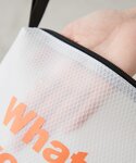 ポーチ PVCロゴプリント 2WAYポーチ レ...の詳細画像5