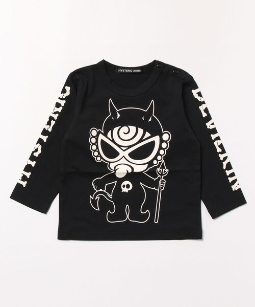HYSTERIC MINI（ヒステリックミニ） tシャツ 吸水速乾 DEVILKIN 長袖T