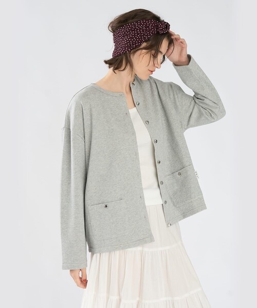 To b. by agnes カーディガン b.× green label relaxing コットン