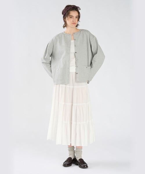 To b. by agnes カーディガン b.× green label relaxing コットン