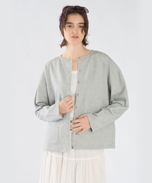 To b. by agnes カーディガン b.× green label relaxing コットン
