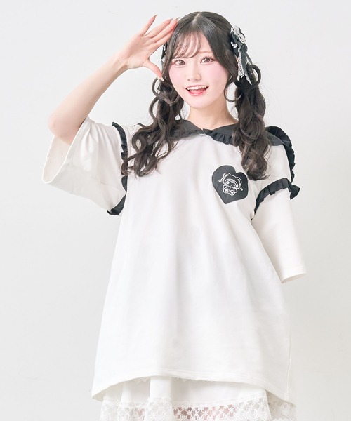 DearMyLove ワンピース 半袖 「サンリオ×DML」なりきりセーラーTシャツ
