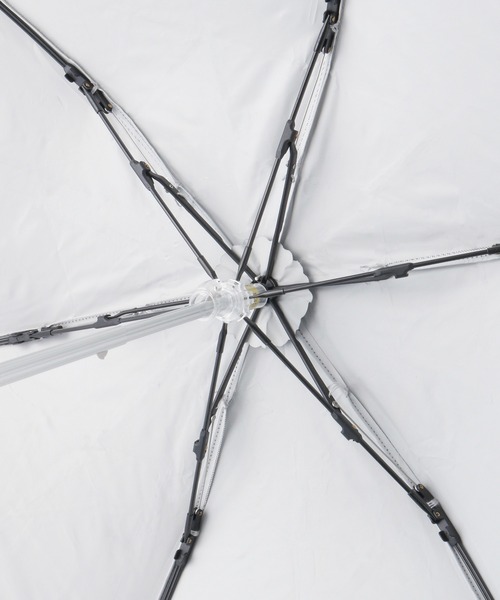 LANVIN en Bleu 折りたたみ傘 遮光 晴雨兼用折りたたみ日傘 切り継ぎ