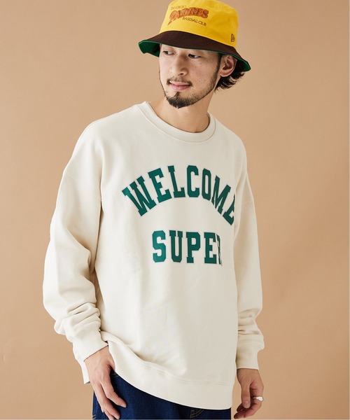 JOURNAL STANDARD - 【JOURNAL STANDARD】ダンボールトリムスウェット（オフホワイト） JOURNAL STANDARD（ジャーナルスタンダード） トレーナー スウェット