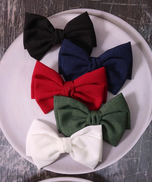 BAYBLO ヘアクリップ (SB)ビッグリボン バレッタ : ZOZOTOWN Yahoo!店