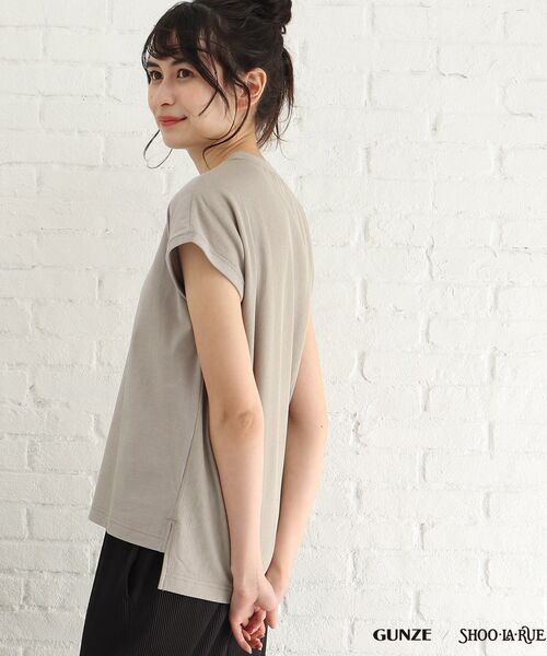 SHOO・LA・RUE パジャマ ルームウェア 「GUNZE」睡眠専用Tシャツ