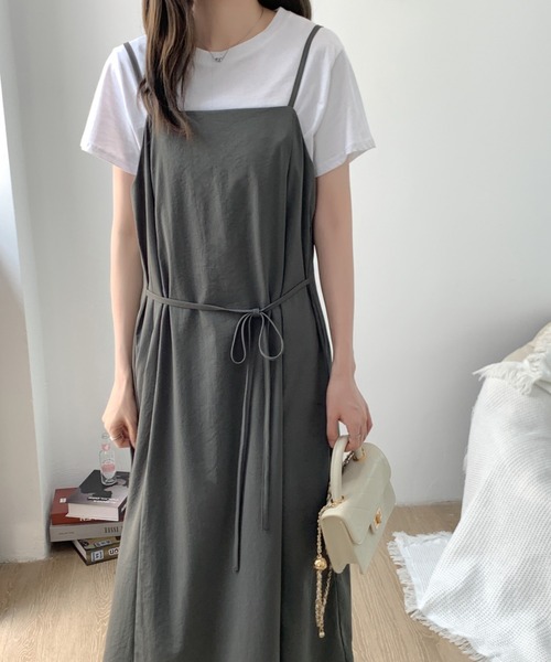 ABITOKYO ワンピース リラックスロングキャミワンピース