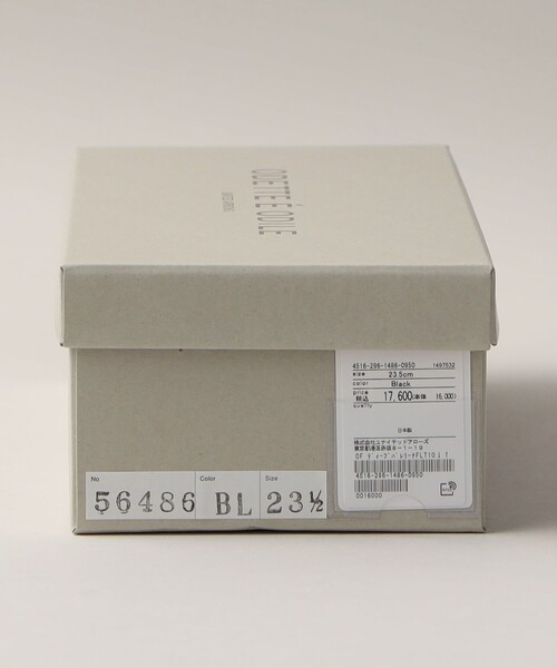 お値下 オデット ディープバレリーナ FLT10↓↑ ブラック 22㎝ ODETTE E ODILE バレエシューズ パンプス ディープバレリーナ
