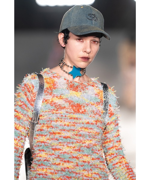ニット セーター Fancy Yarn Sweater レディース PAMEO POSE ニット セーター Fancy Yarn Sweater レディース