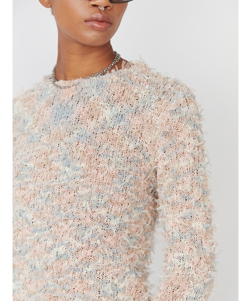 PAMEO POSE❤️Fancy Yarn Sweater PAMEO POSE ニット セーター Fancy Yarn Sweater レディース