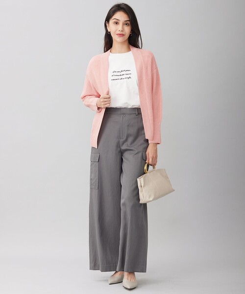 自由区（ジユウク） カーゴパンツ 「洗える」テンセルツィルカーゴ