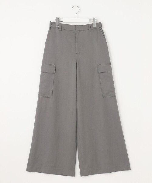 自由区（ジユウク） カーゴパンツ 「洗える」テンセルツィルカーゴ