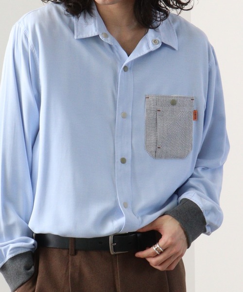 happy様 KRIFF MAYER シャツ Happy long sleeve snap shirt / ハッピー