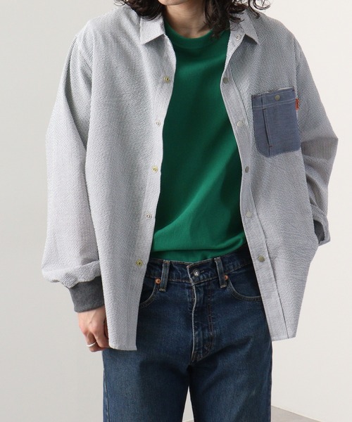 KRIFF MAYER（クリフメイヤー） シャツ Happy long sleeve snap shirt