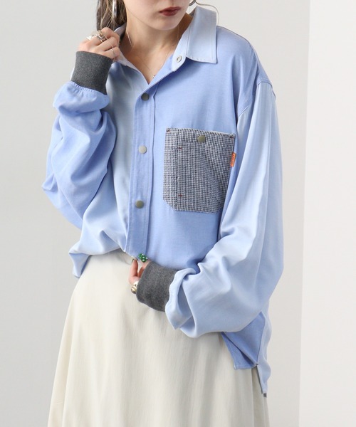KRIFF MAYER（クリフメイヤー） シャツ Happy long sleeve snap shirt