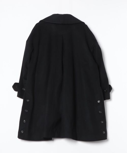 EZUMi」 チェスターコート「wakoコラボ」 S ブラック レディース  