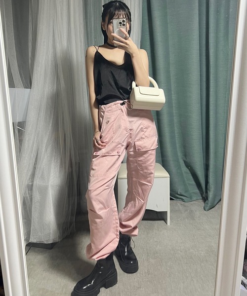 ナイロン カーゴパンツ　ウォッシャブル　Sサイズ UNITED ARROWS LTD. OUTLET｜ナイロン カーゴパンツ