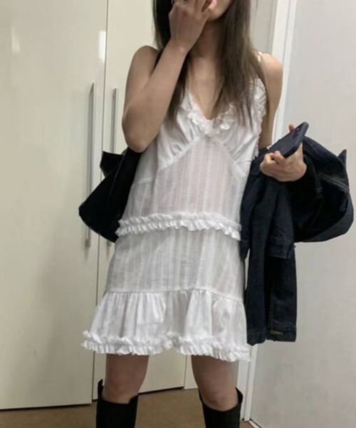 SEN TOKYO ワンピース シーズンムードたっぷりに。コットン