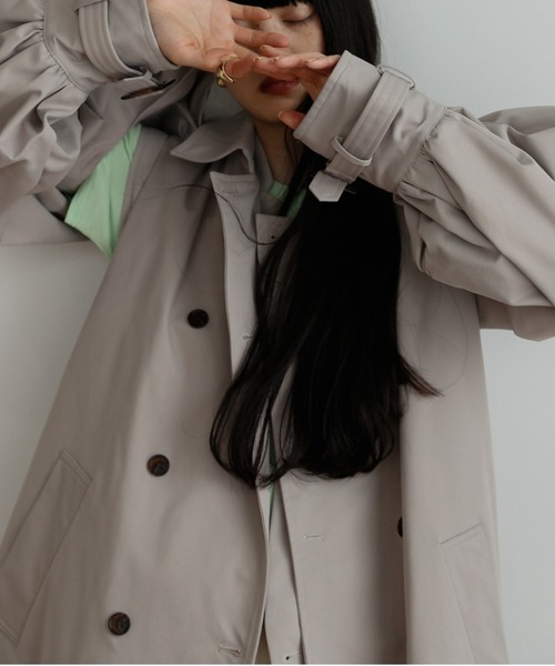 Katrin TOKYO トレンチコート コート 2way balloon sleeve long trench