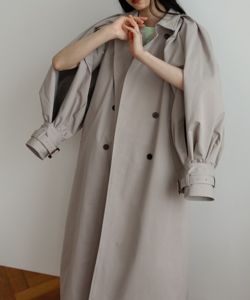 Katrin TOKYO トレンチコート コート 2way balloon sleeve long trench