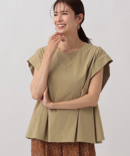 ブラウス シャツ リップストップタックブラウス/119434 レディース Elura ブラウス シャツ リップストップタックブラウス/119434