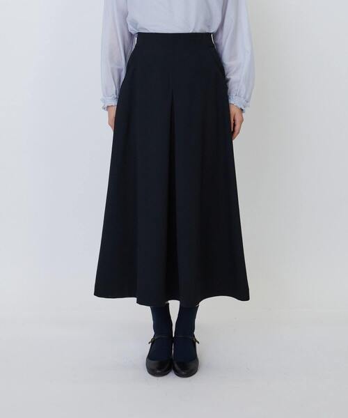 LOISIR スカート 「セットアップ」エステルウールボックスタックス