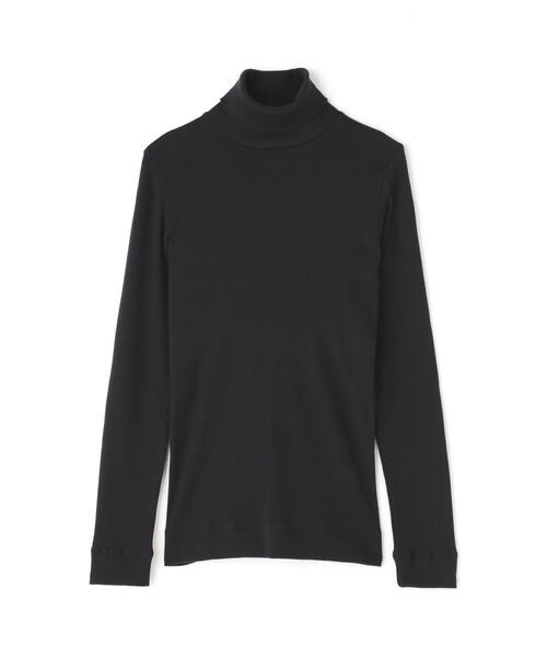 tシャツ オーガニック丸胴タートルカットソー レディース human woman tシャツ オーガニック丸胴タートルカットソー