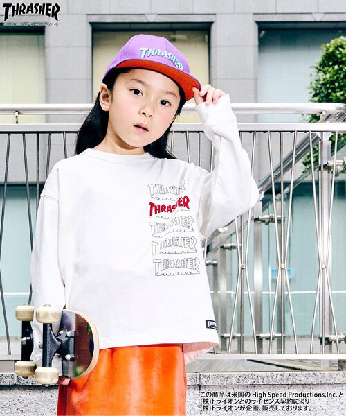 F.O.KIDS 2025春夏新作 スラッシャー THRASHER エフオーキッズ T