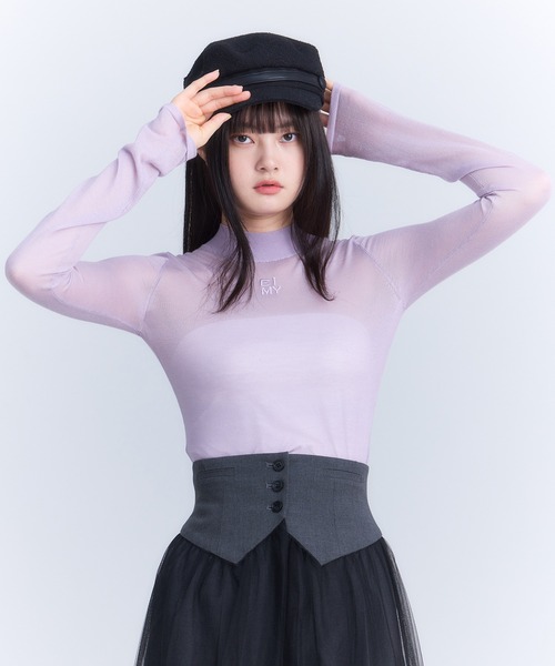 EIMY ISTOIRE（エイミーイストワール） ニット セーター シアー