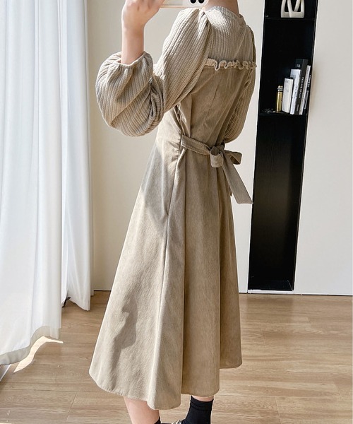 MAISON DE THERESE（メゾン ド テレーズ） ワンピース 切り替え長袖