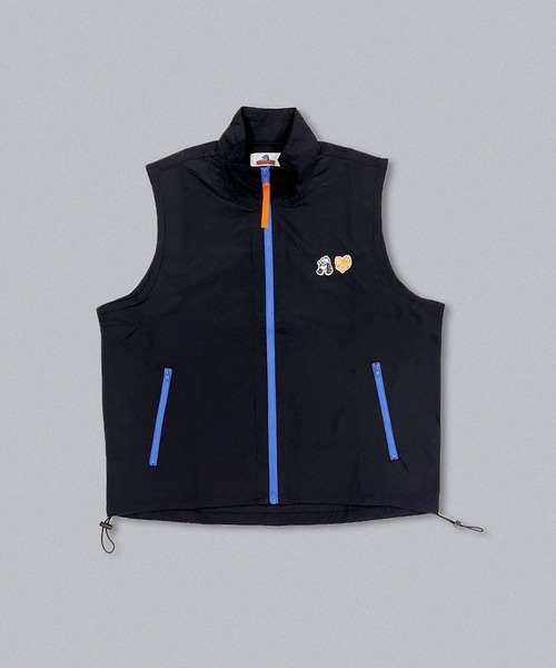 centimeter（センチメーター） ベスト ジレ Patch Logo Nylon vest 