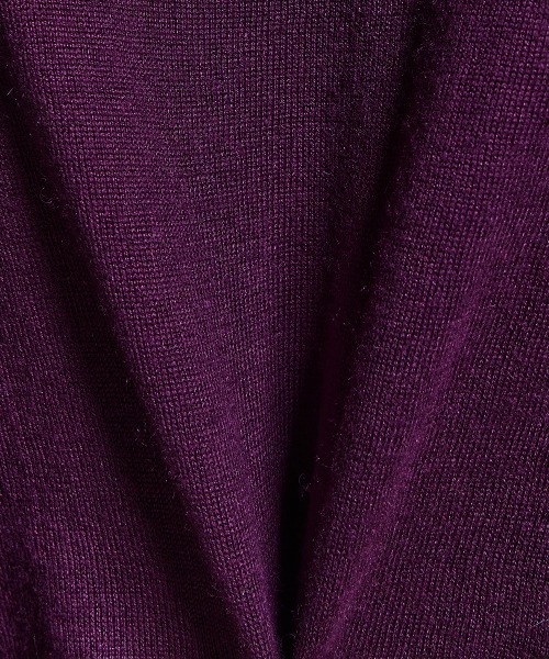 Sov. ニット セーター シルクカシミヤボレロ風ニット レディース