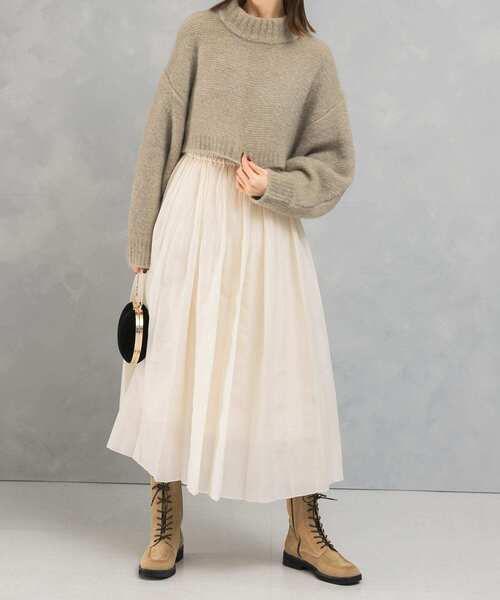 スカート オーガンジープリーツスカート : ZOZOTOWN Yahoo!店 - 通販