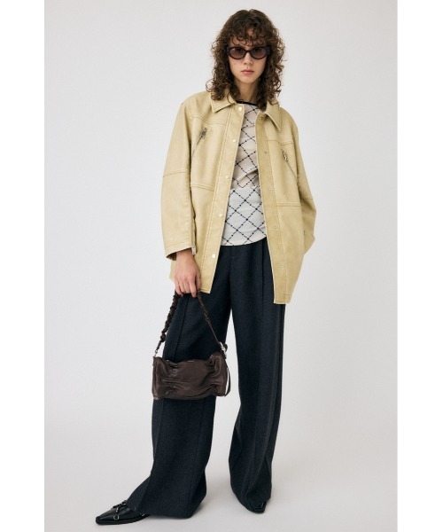 MOUSSY AGED LEATHER ジャケット MOUSSY AGED LEATHER ジャケット