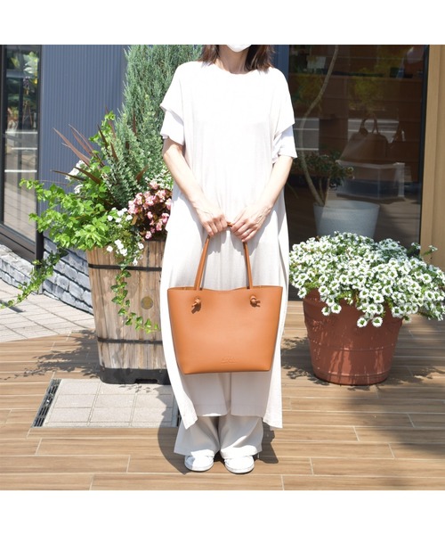 L.E.D.BITES（エルイーディーバイツ） トートバッグ レザー シンプル