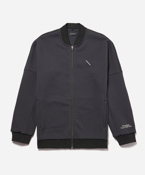 コート ジャケット Quilt Jacquard Full Zip Jacket メンズ