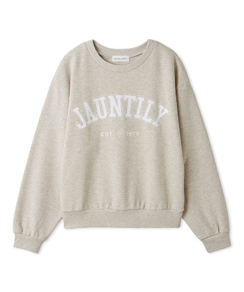 Dalfwin ダールフィン の 韓国ファッションBROOKLYNカレッジロゴスウェットセットアップパーカールームウェア ルームウェア パジャマ - WEAR パジャマ ルームウェア ロゴスウェット レディース