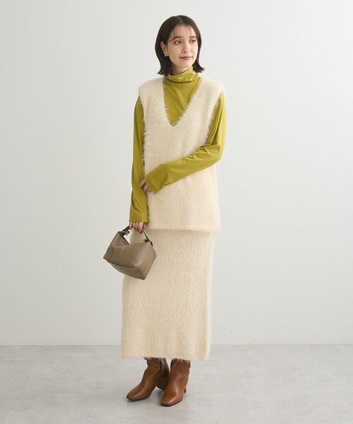 ビューティフル　ピープル　ニットスカート beautiful people（ビューティフルピープル）の「＜beautiful people