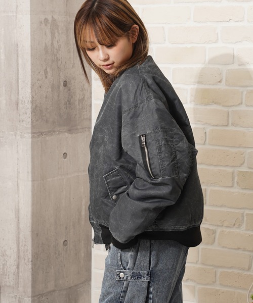 ma1 ma-1 ヴィンテージ加工 パデッド MA-1 / Vintage Finish Padded