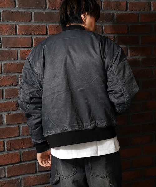 ma1 ma-1 ヴィンテージ加工 パデッド MA-1 / Vintage Finish Padded