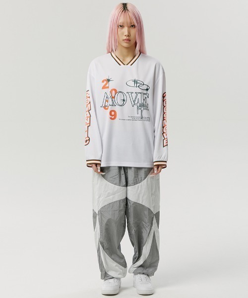 tシャツ A'GEM/9 × .kom 「ROMANTIC CROWN/ロマンティック クラウン」NEW ROMANTIC SPORTS JERSEY ROMANTIC CROWN tシャツ A'GEM/9 × .kom 「ROMANTIC CROWN