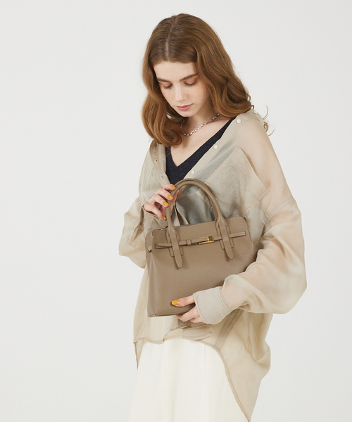 セール/完売前に【TED BAKER】Edali レザー トートバッグ 2色 TED BAKER(テッドベイカー) / トートバッグ/レザー/BLK | 中古品