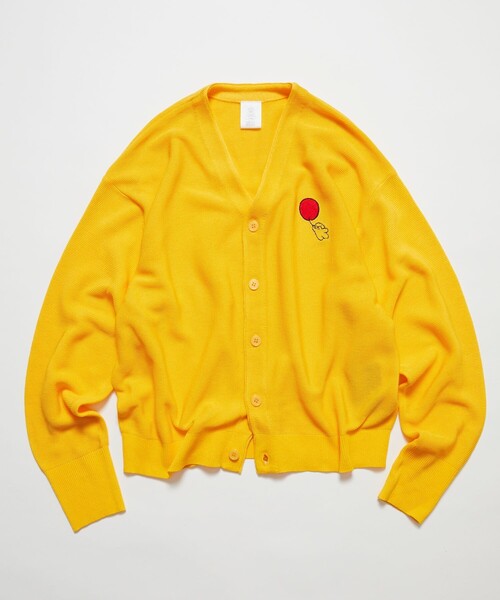 カーディガン tombonia/トムボニア 別注 ワンポイント ムック カーディガン メンズ | FREAK'S STORE