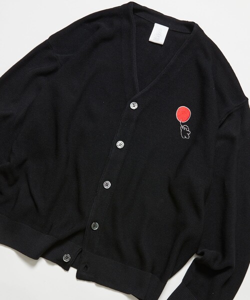 カーディガン tombonia/トムボニア 別注 ワンポイント ムック カーディガン メンズ | FREAK'S STORE | 01