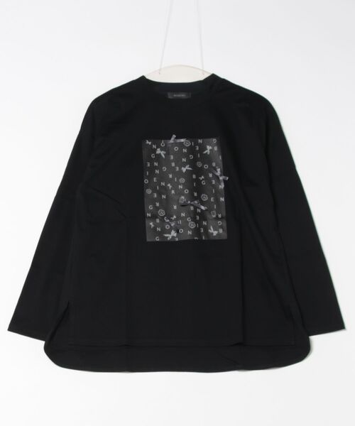 tシャツ ランダムロゴワンポイントpt.カットソー レディース