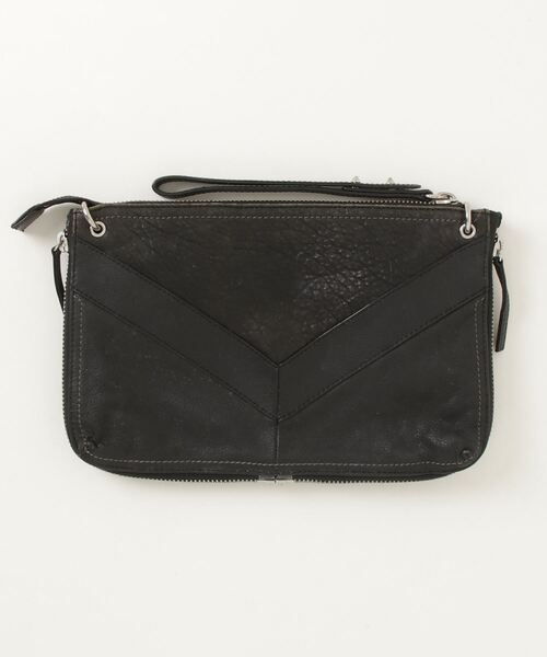 DIESEL 「DIESEL」 クラッチバッグ - ブラック メンズ : ZOZOTOWN