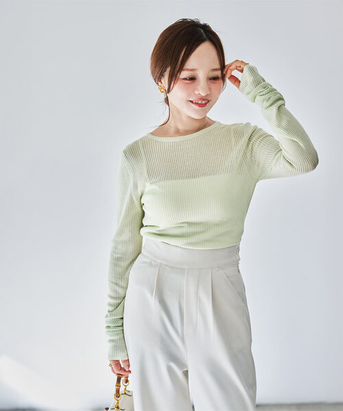 KOBE LETTUCE（神戸レタス） ニット セーター 「 田中亜希子さんコラボ