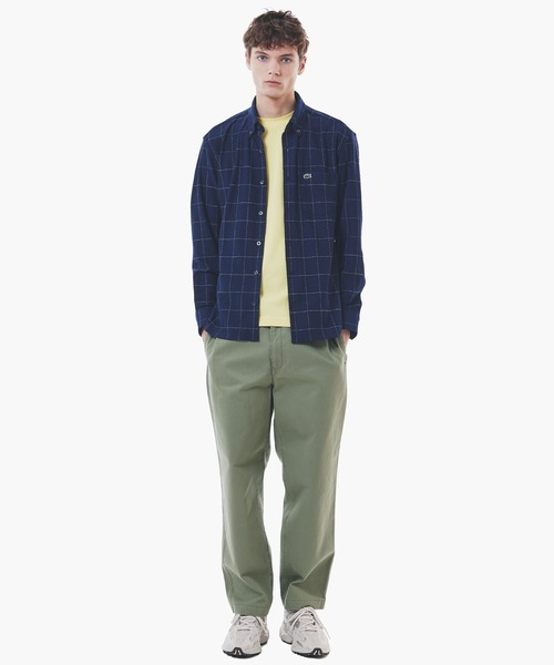 LACOSTE（ラコステ） シャツ 2WAYストレッチ ウインドウペンチェック